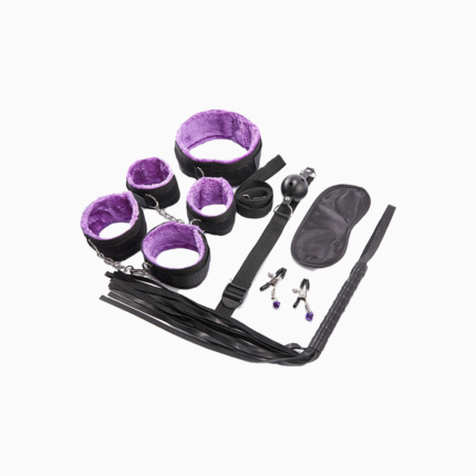 Kit Bondage morado