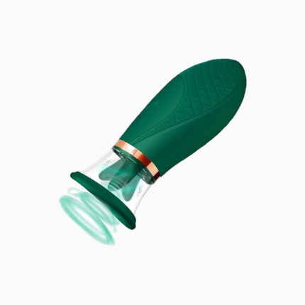 Vibrador con succión clitorial
